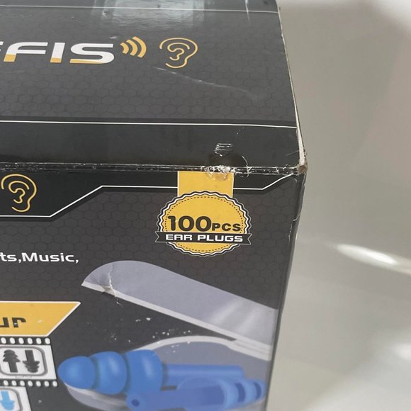 Leffis 100 Pcs Multi-Color Earplugs For Sleeping, Concerts, Motor Sport Racing - Picture 4 of 5